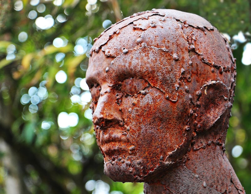 Upcycled Metal Sculpture